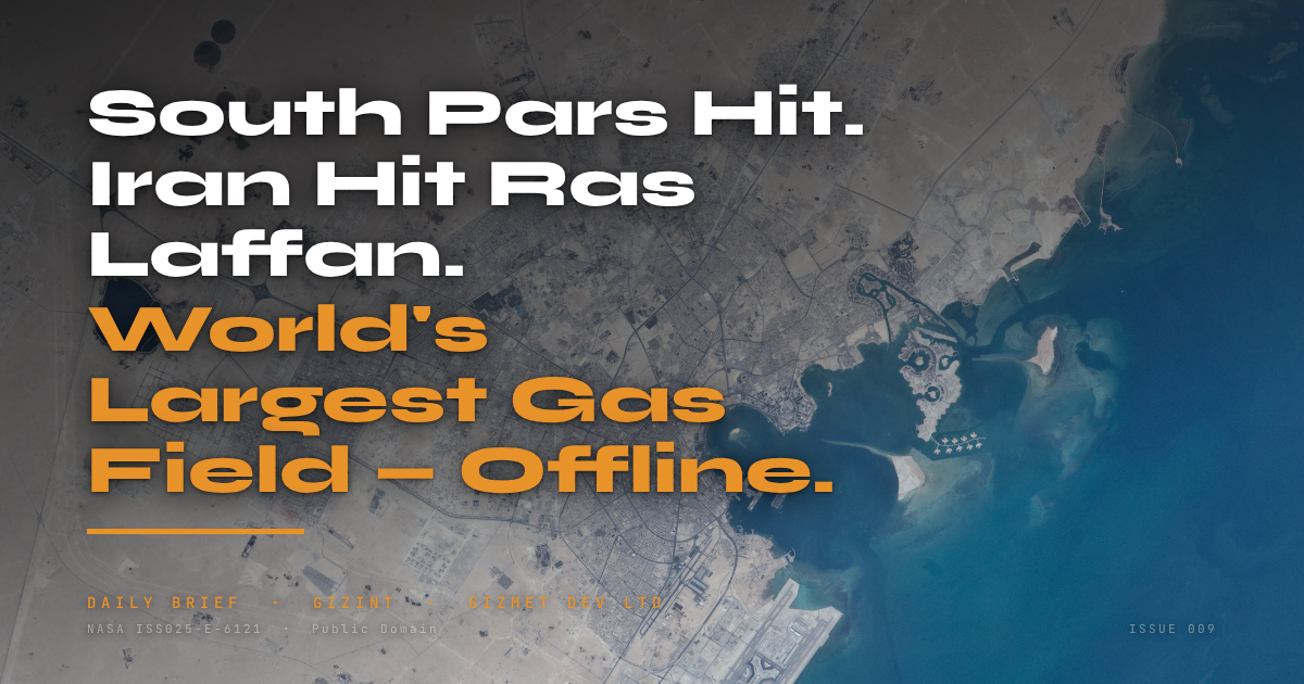 GIZINT Daily Brief Issue 009