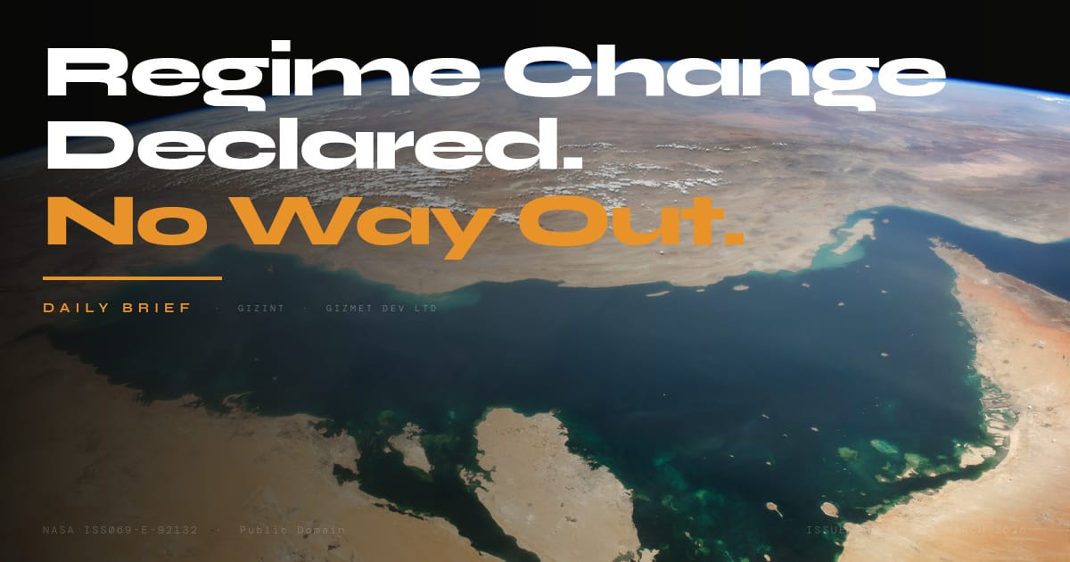 GIZINT — The Daily Brief | Issue 006