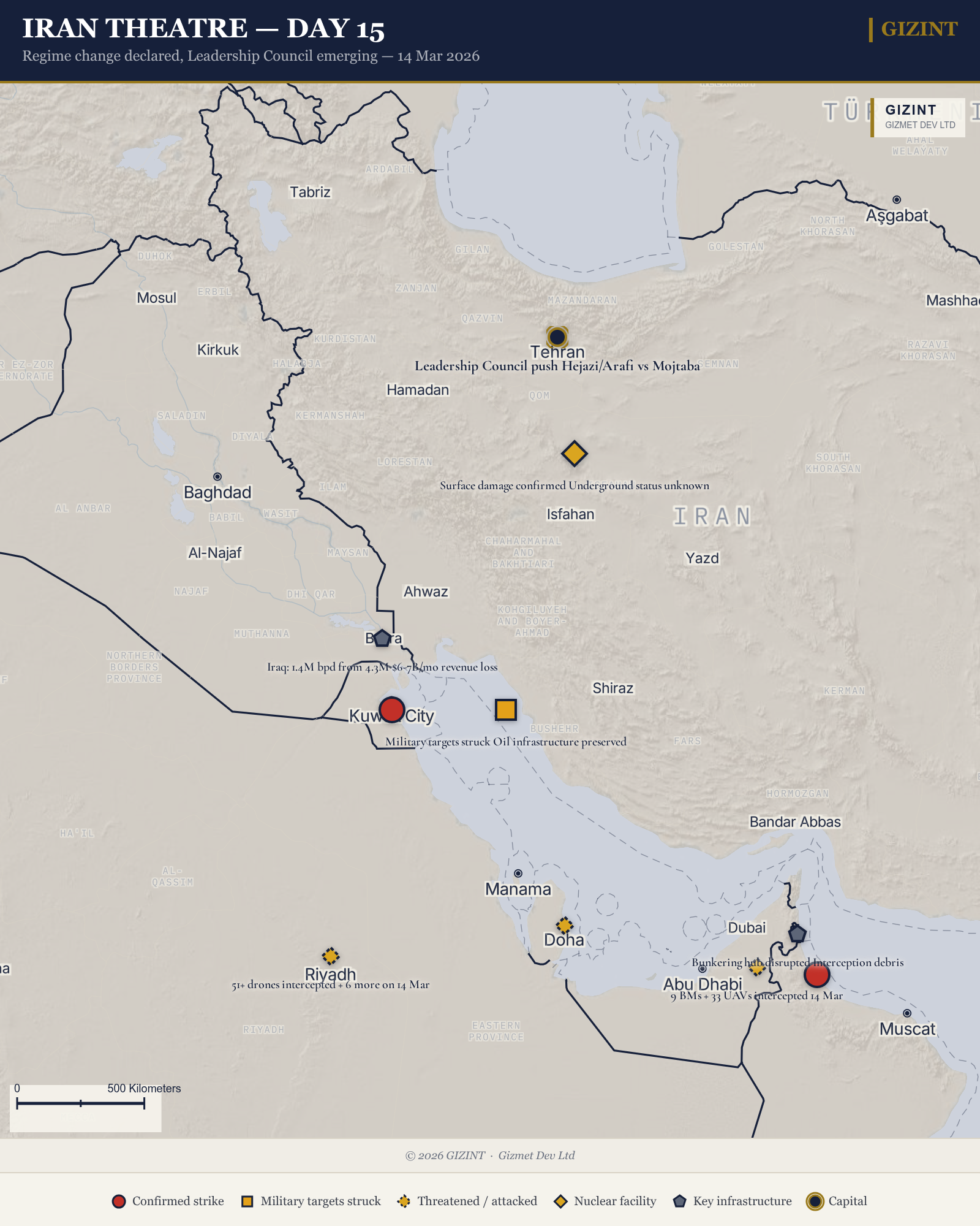 PI-2: Israel Orders Largest Lebanon Invasion Since 2006 — No Link to Iran Ceasefire map